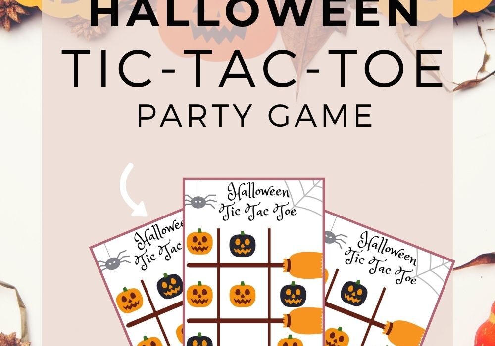 Halloween Tic Tac Toe: Easy Guide & FREE tic tac toe game template