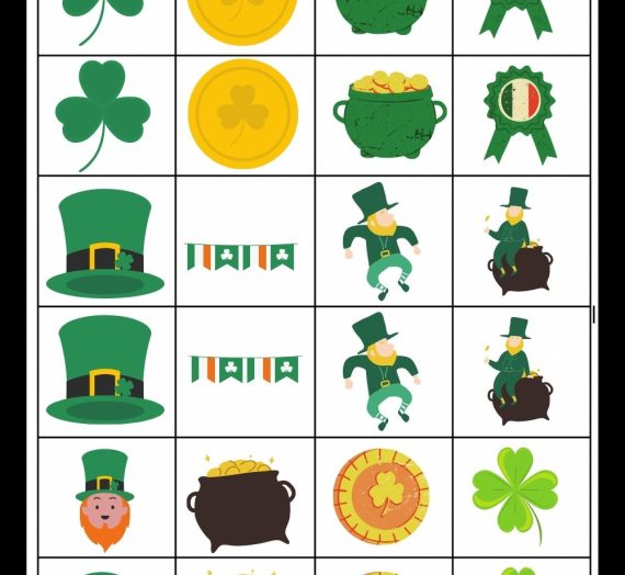St. Patrick’s Match-Up Party Game